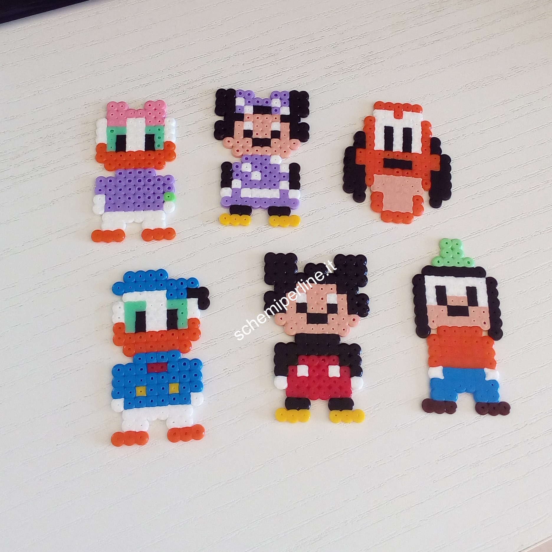 Disney foto lavori Pyssla perline da stirare
