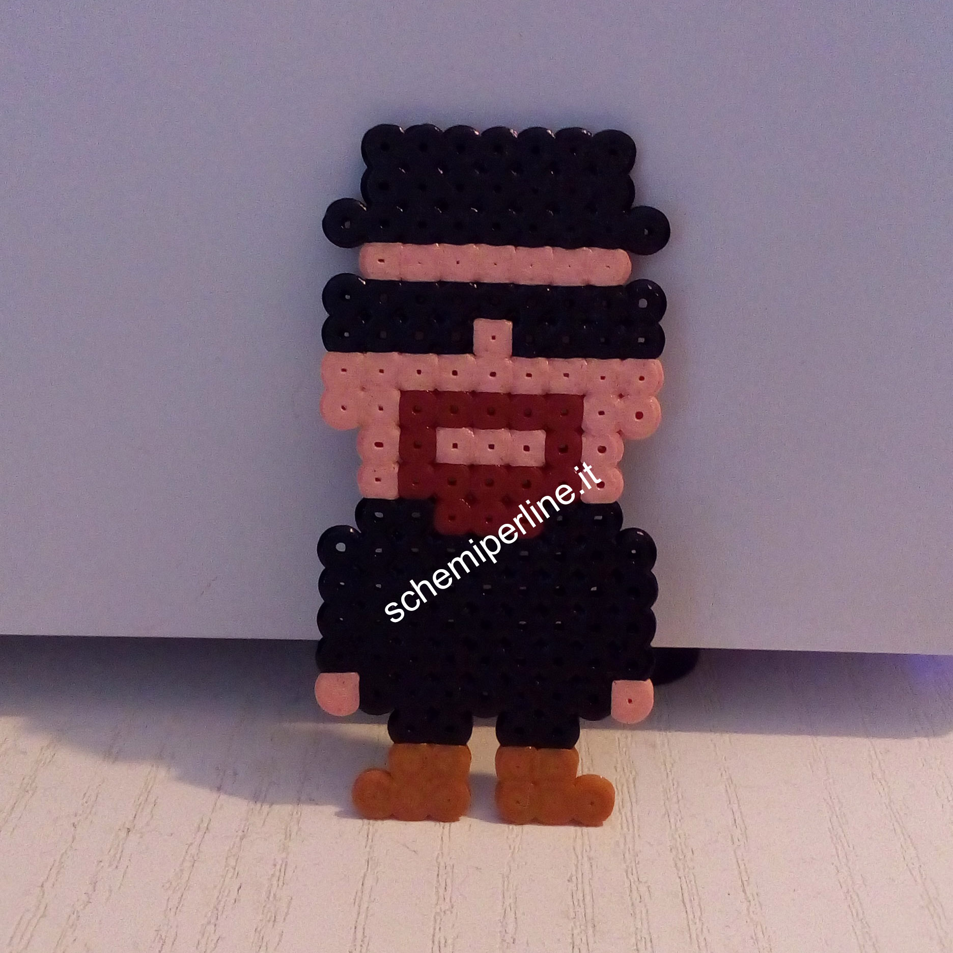 Heisenberg di Breaking Bad foto lavoro perline da stirare Pyssla 2