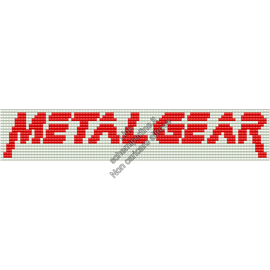 Logo Metal Gear Solid MGS schema perline da stirare pyssla amazon tiger 95x18 1