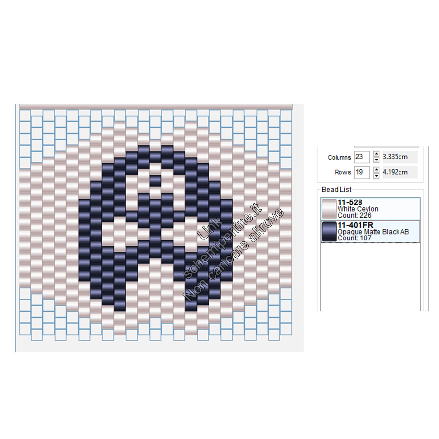 Maschera da indossare peyote brick stitch perline da stirare pyssla Capitan America