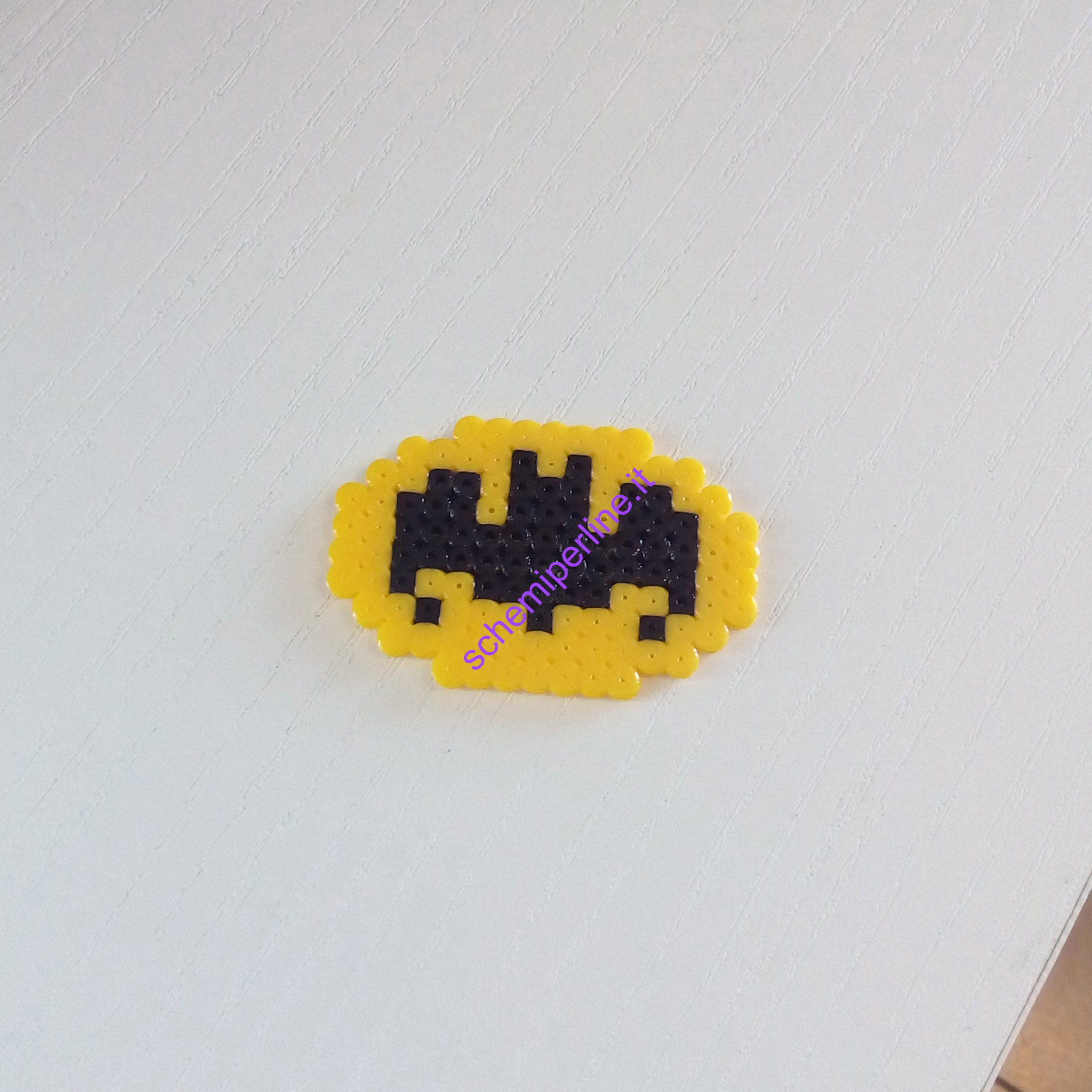 Supereroi con le Pyssla Hama Beads Batman