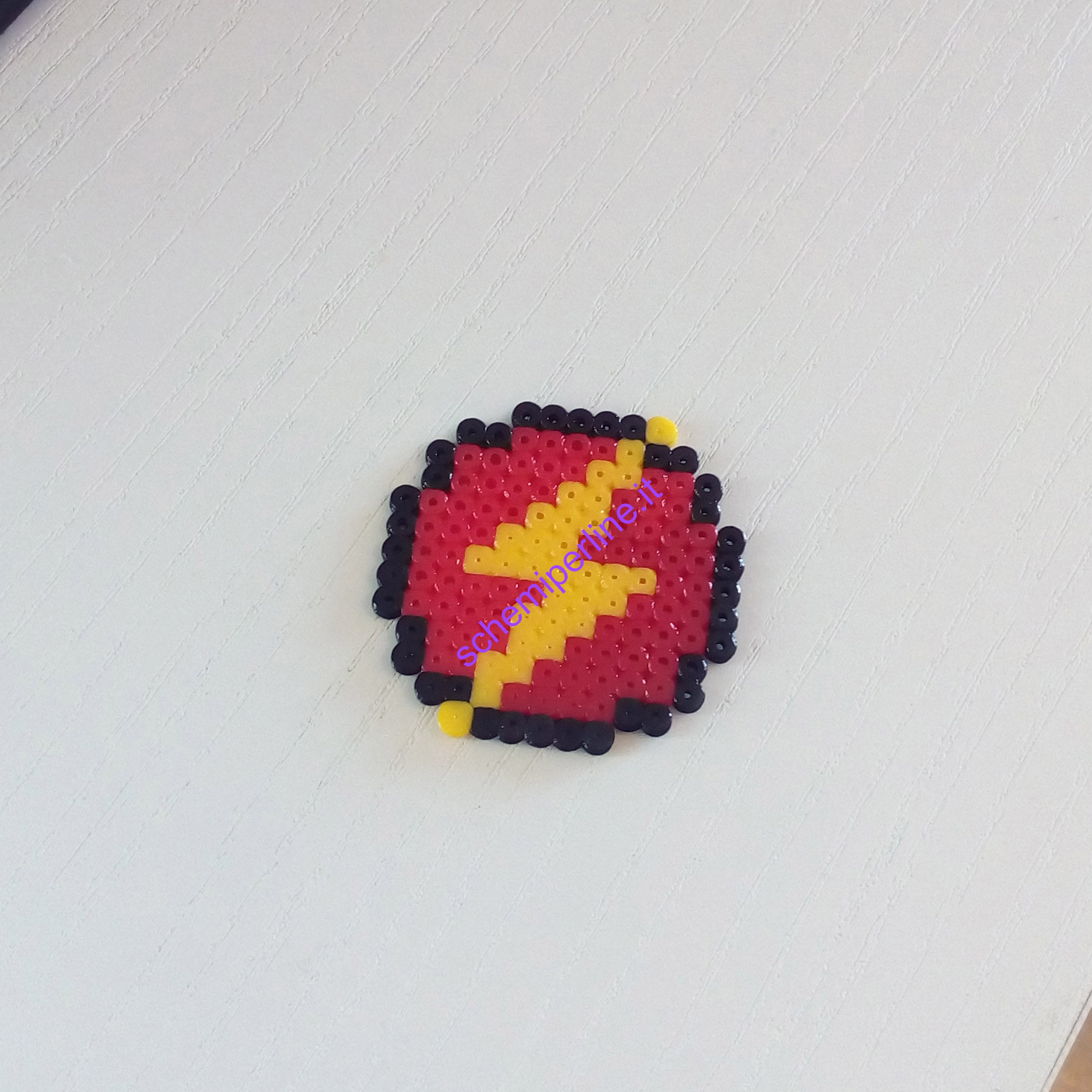 Supereroi con le Pyssla Hama Beads Flash