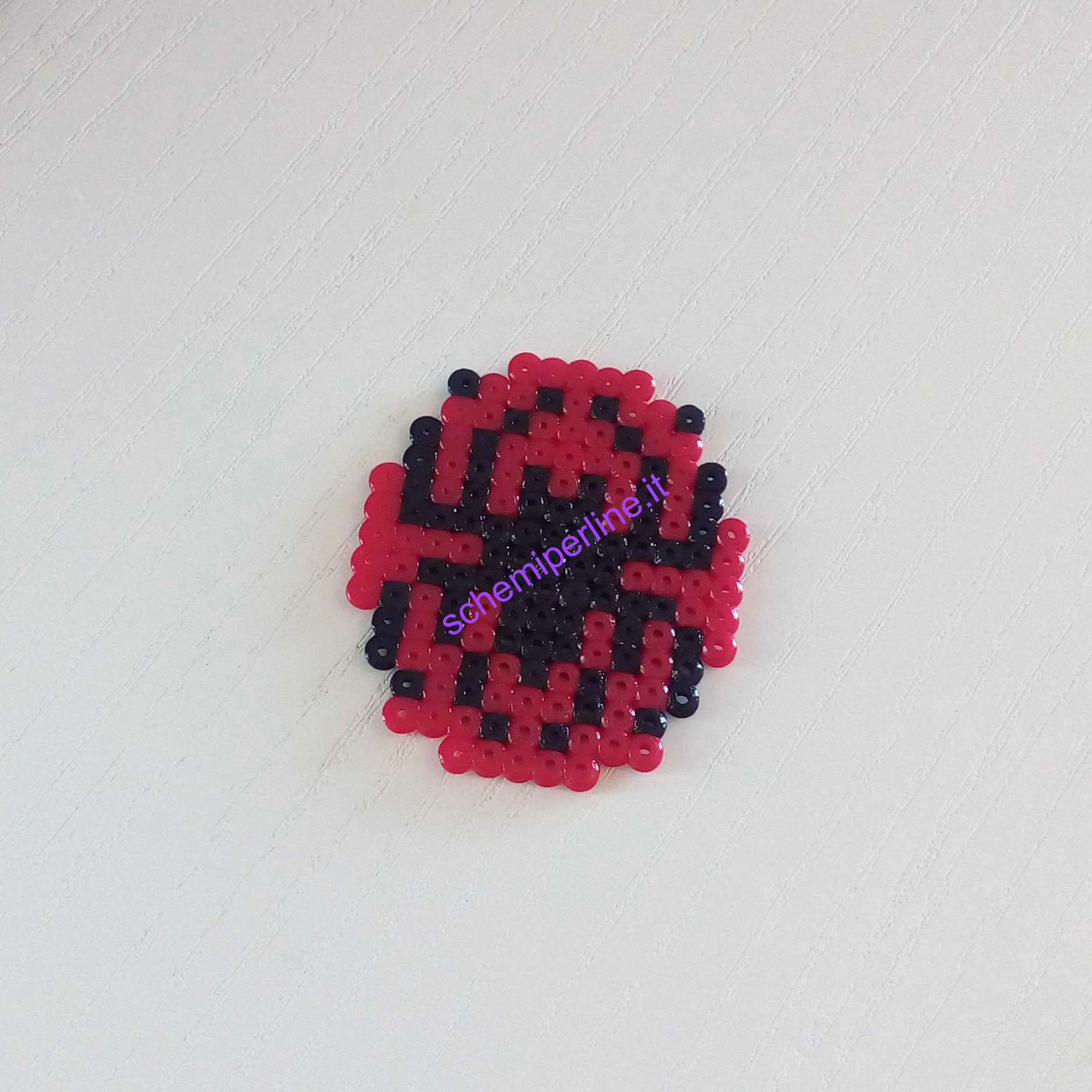 Supereroi con le Pyssla Hama Beads Spiderman